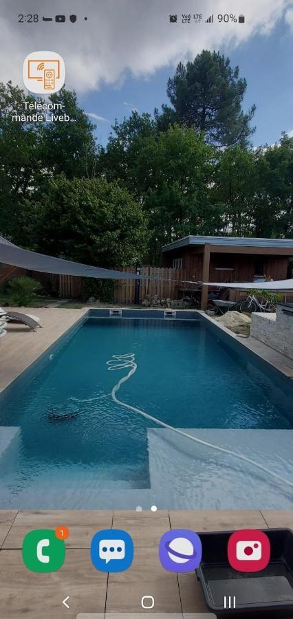 Le Chalet Au Bord Des Pistes Cyclables Sainte-Helene  Ngoại thất bức ảnh
